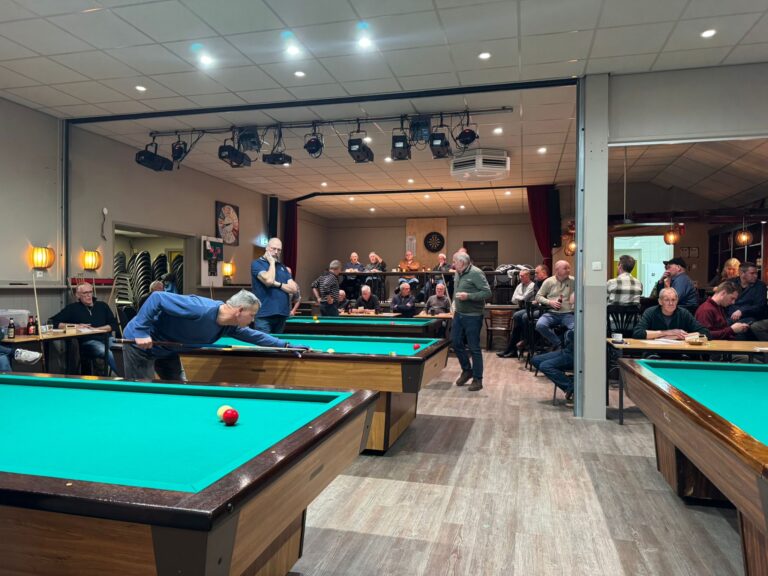 Tersoal viert 60 jarig bestaan van de Biljartvereniging